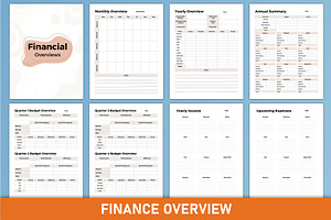 Budget & Finance Tracker Canva