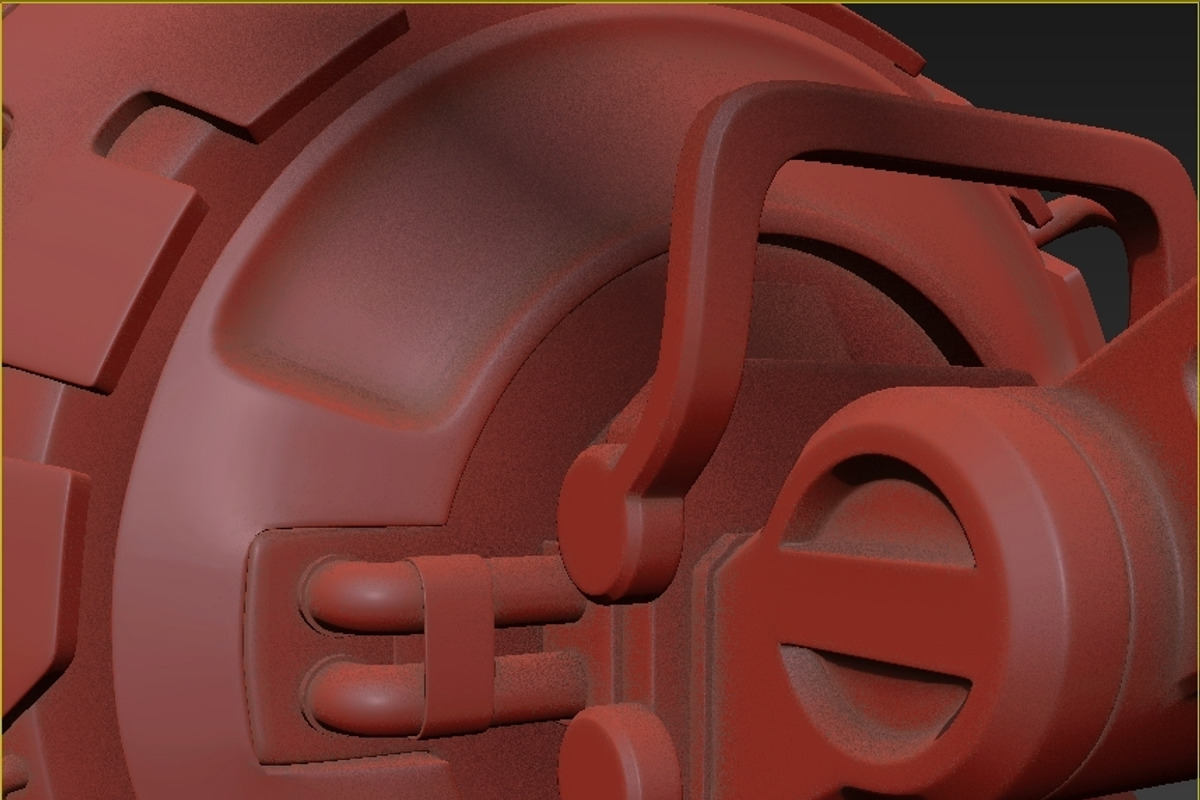 Futuristic Cargo Drone 3d model vray, a Cars & Vehicle 3D Model by konstantin.ermolaev (Photo 7 of 8)