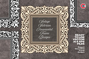 Vintage Classic Ornamental Frames, a Decorative Illustration by C-Kav (Thumbnail 1 of 5)