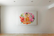 Buddha, an Illustration by SokolovaArt (Thumbnail 3 of 5)