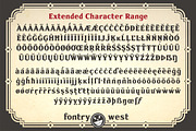 FHA Sign DeVinne, a Serif Font by Fontry West (Thumbnail 2 of 9)