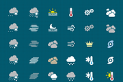 Weather icons, an Icon by ArmandoMJ (Thumbnail 4 of 5)