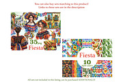 Fiesta Clipart | Cinco De Mayo Bundl, a Person Illustration by GlamArtZhanna (Thumbnail 2 of 6)