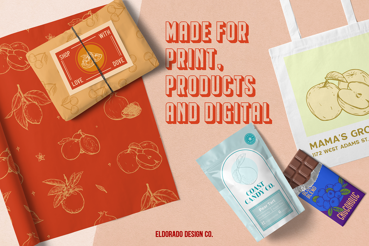 Fruit Punch Illustration Pack Summer, an Illustration by Eldorado Design Co. (Photo 5 of 5)