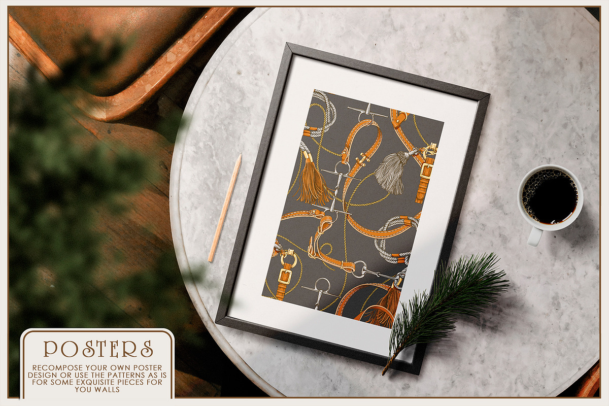 Pattern collection Rider chic, a Pattern Graphic by Natalia0307 (Photo 17 of 18)