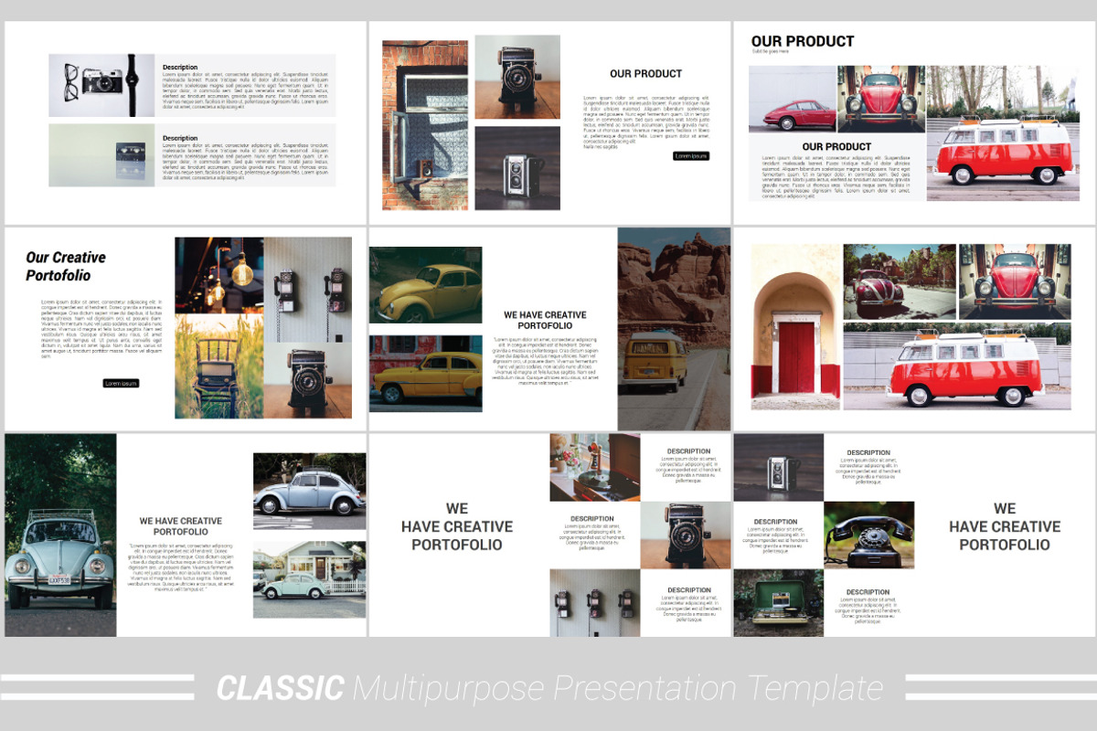 Classic Minimal Keynote Template, a Presentation Template by Presentation Official (Photo 4 of 13)