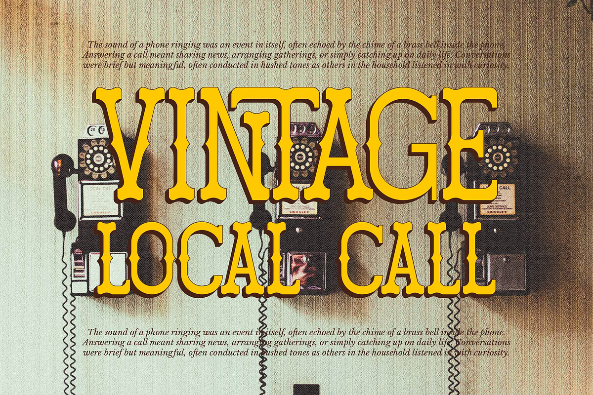 Fatient | Western Slab Retro, a Slab Serif Font by Denustudios (Photo 4 of 12)