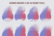 Procreate gouache brushes iBox, a Brush Add-On by ProcreateiBox (Thumbnail 8 of 9)