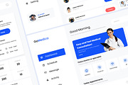 GoMedica - Doctor Dashboard V1, an UI Kit Template by twinstd (Thumbnail 2 of 5)