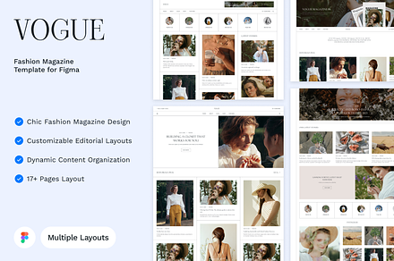 Vogue - Fashion Magazine Template