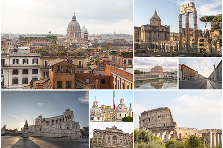 Rome collage
