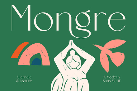 Mongre A Modern Sans Serif, a Sans Serif Font by AmorfaType