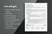 ATS Resume Template Google Docs, a Resume Template by bonadigitals (Thumbnail 4 of 5)