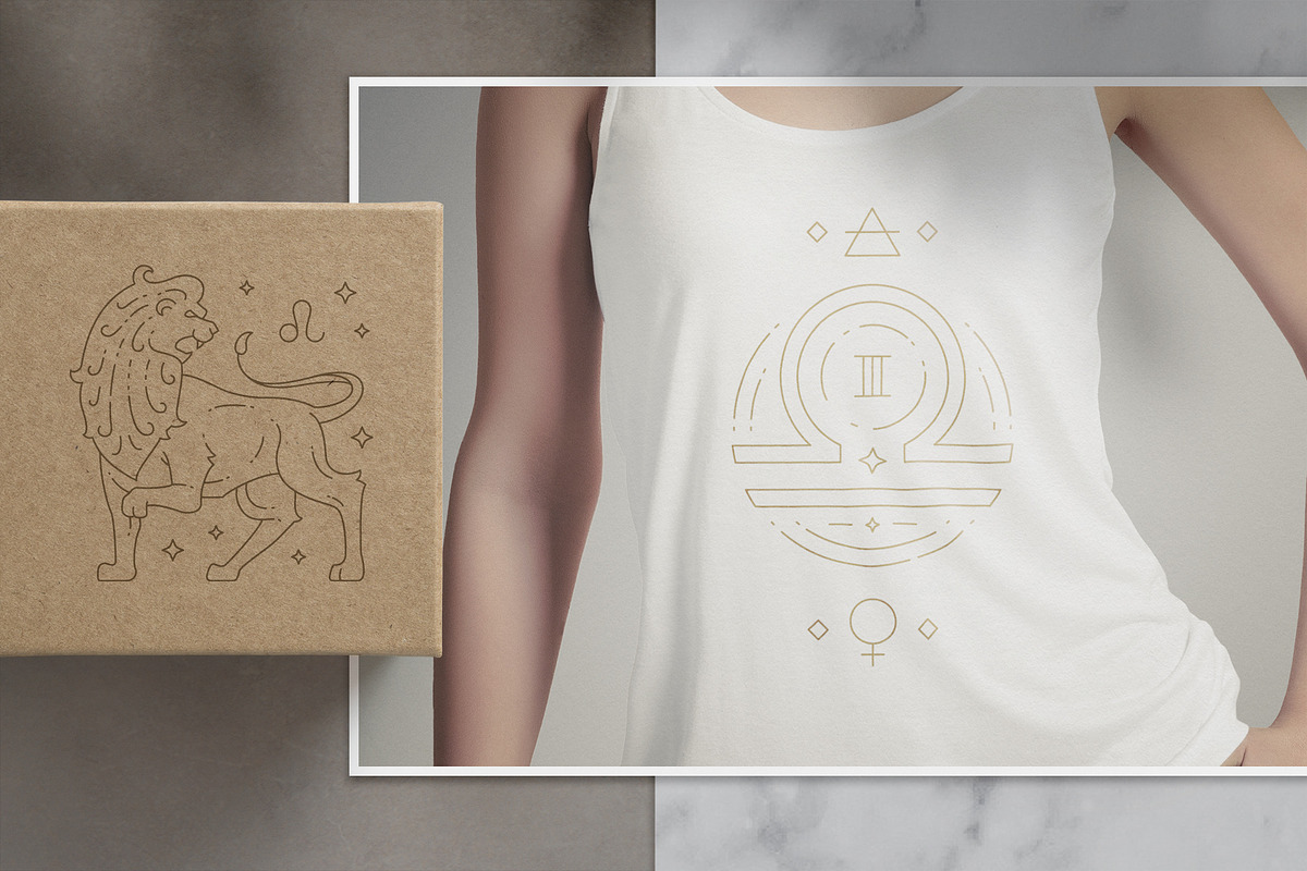 Astrology Zodiac Collection, an Animal Illustration by Vasya Kobelev (Photo 7 of 11)