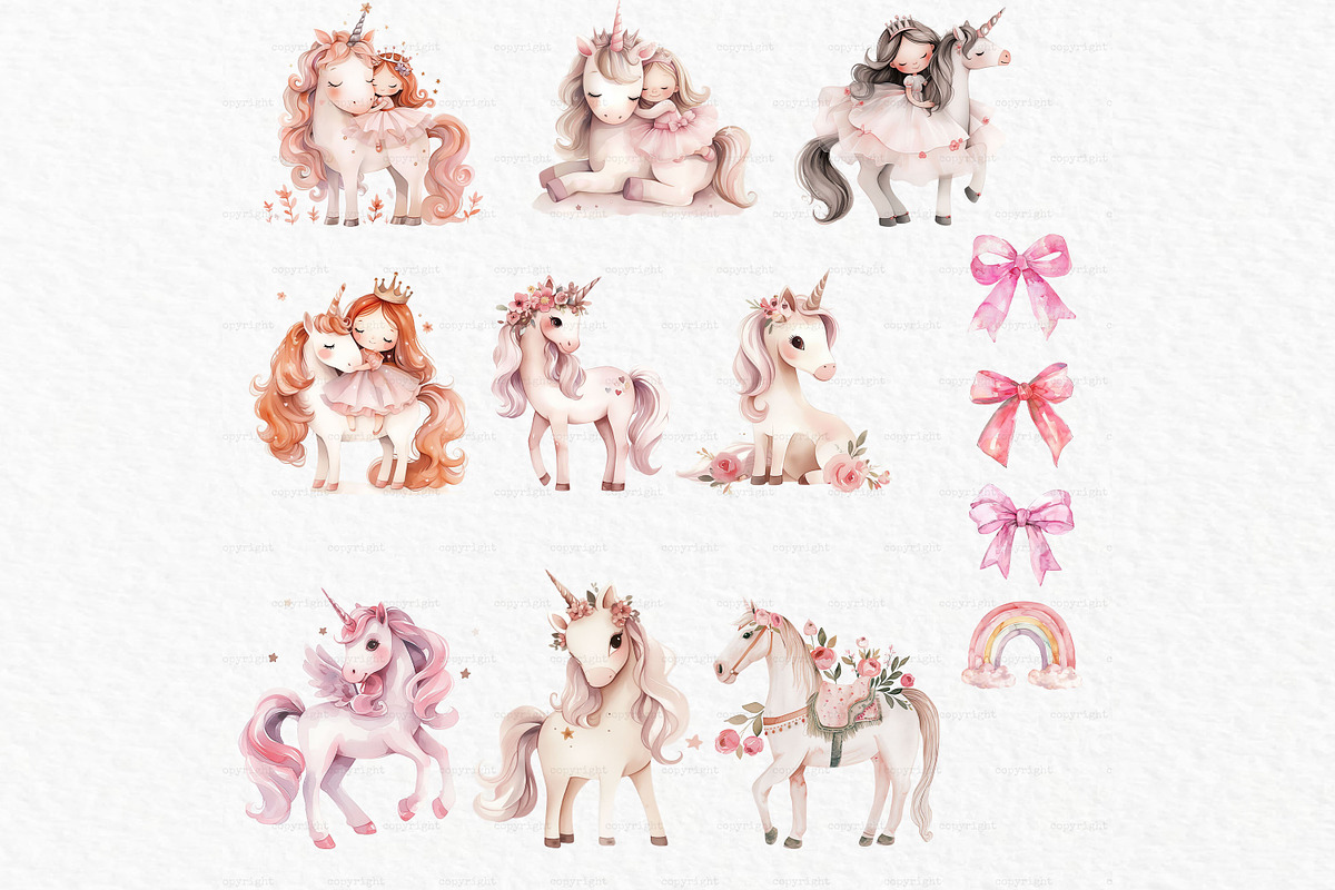 Pink baby princess clipart, a Person Illustration by MyLittleMeow (Photo 3 of 8)