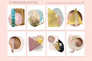 Abstract Watercolor Bundle, a Texture Graphic by Photohacklovers (Thumbnail 5 of 27)