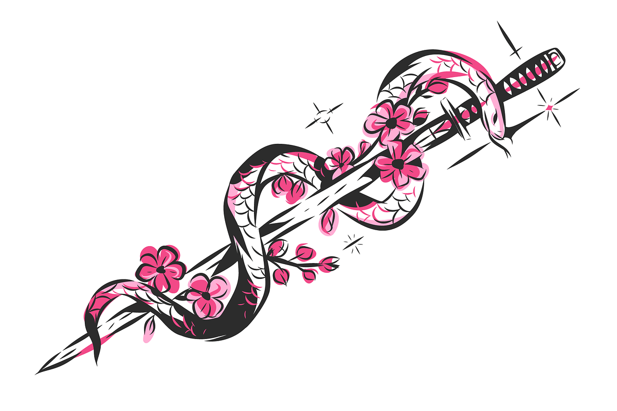NEON YOKAI, a Decorative Illustration by Anastasy_helter (Photo 11 of 18)