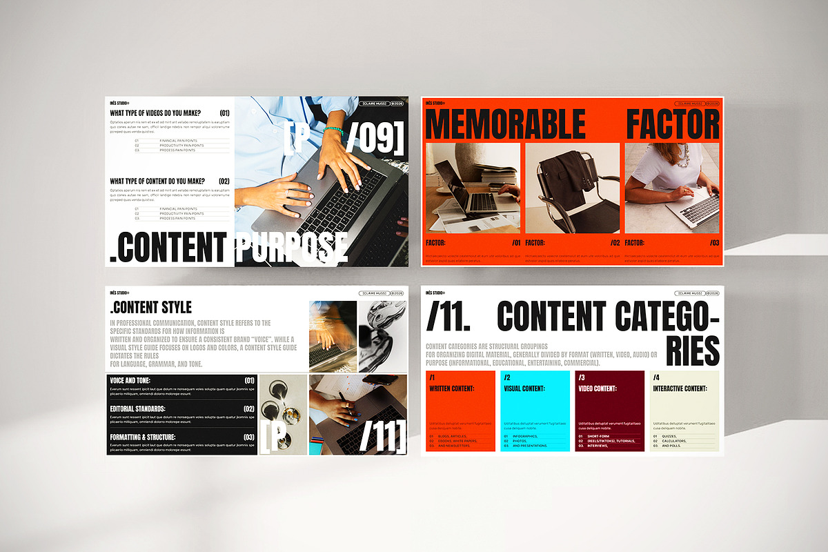 Content Strategy Presentation, a Presentation Template by ArtisanaAura (Photo 11 of 14)