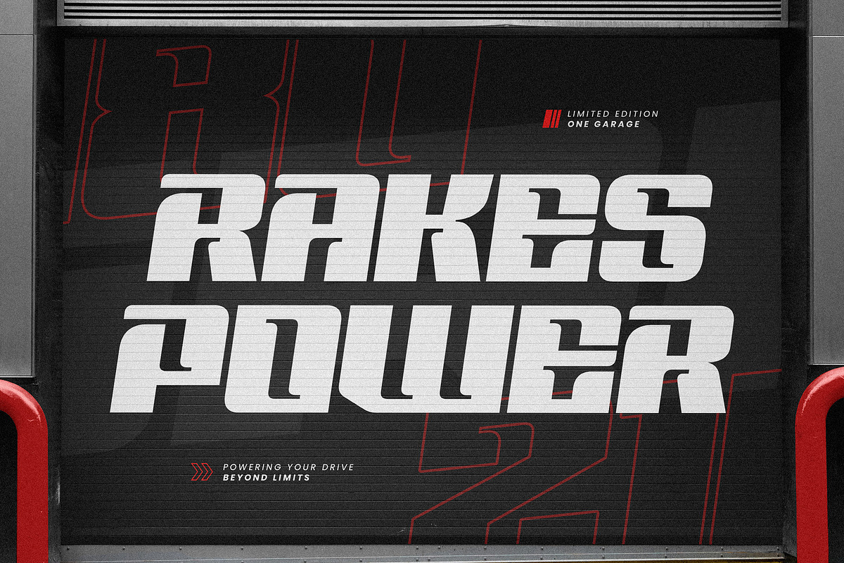 Rockeys - Racing Game Font, a Sans Serif Font by Typia Nesia (Photo 5 of 10)