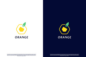 Orange Hexagon Logo Design Icon, a Branding & Logo Template by Morvana Crew