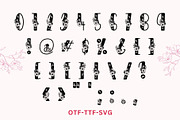 Floria – Floral Decorative Font, a Symbol Font by AnningArts (Thumbnail 7 of 7)