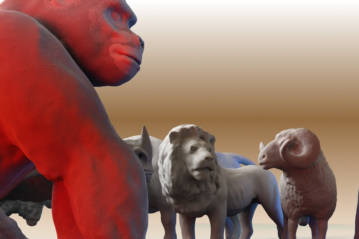Beast Collection 1, an Animal 3D Model by Giimann (Photo 9 of 9)