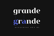 Vendura – Neoclassic Serif Family, a Serif Font by Marc Lohner (Thumbnail 6 of 10)