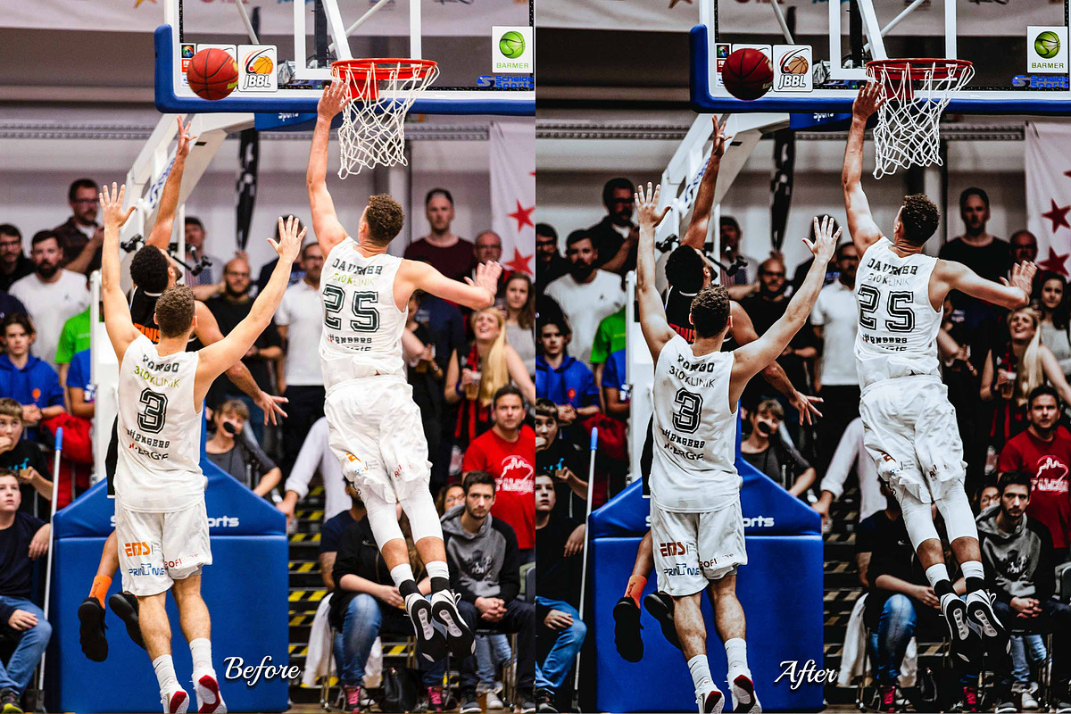 15 Basketball Photoshop Actions, an Action Add-On by 3Motional (Photo 10 of 10)
