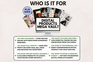 MRR PLR Digital Products Bundle