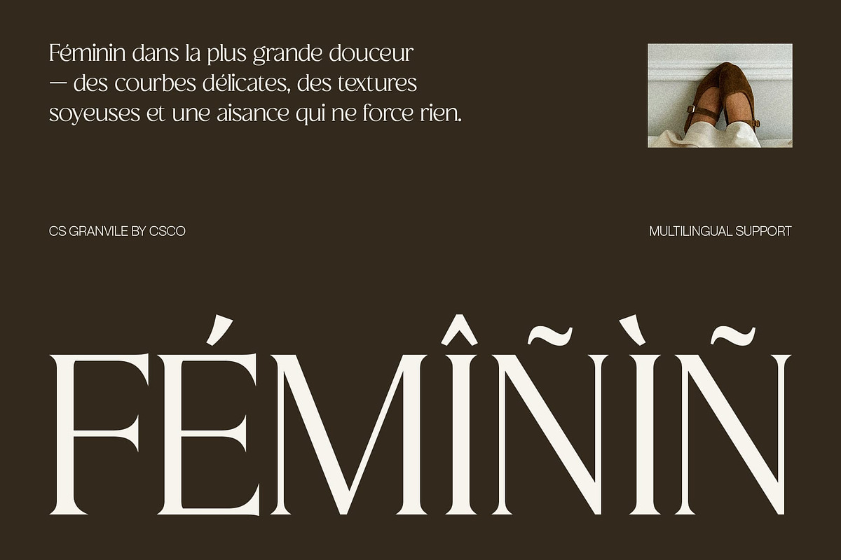 CS Granvile – Elegant Serif Font, a Serif Font by Craft Supply Co. (Photo 7 of 8)