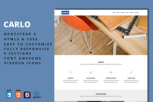 Carlo - Agency & Portfolio Template