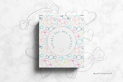 Candy hearts vector pattern set, SVG, a Pattern Graphic by Palette Pursuit (Thumbnail 3 of 9)