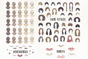 Female Avatar Creator - hand drawn, a Person Illustration by Franzi draws (Thumbnail 2 of 3)