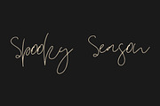 Koraline, a Script Font by Katie Holland (Thumbnail 4 of 8)