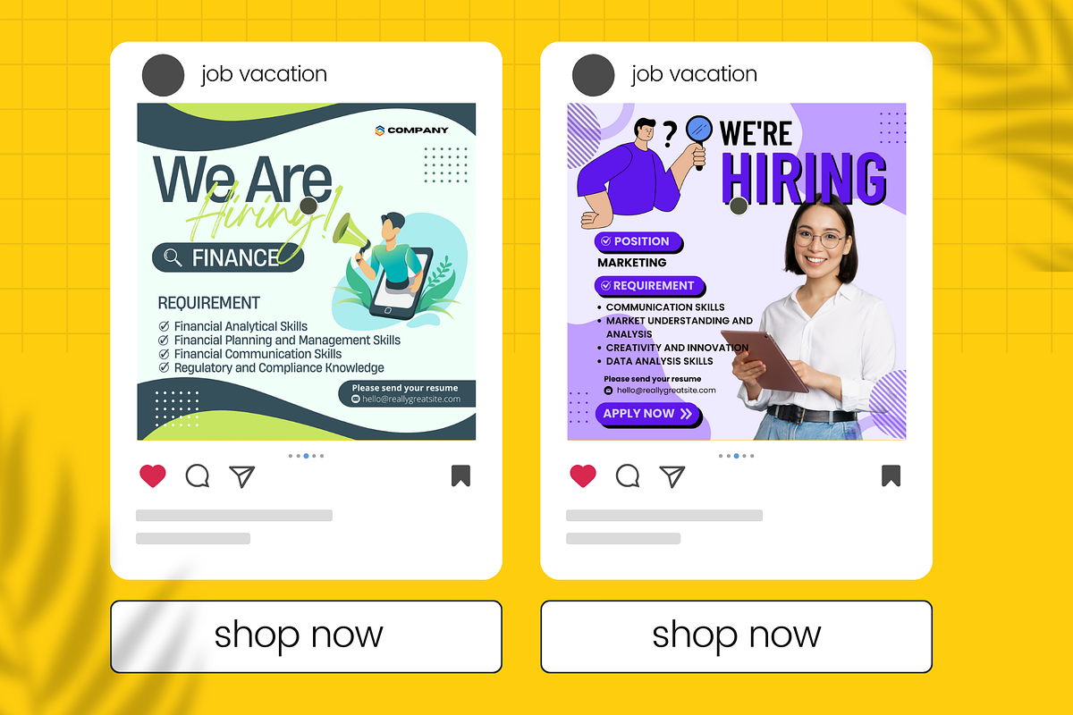 Job Vacancy Canva Layout, a Templates & Theme by Visuallay (Photo 5 of 6)