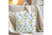 Lemon Tea Time Seamless Pattern, a Food Illustration by TitaLivingArt (Thumbnail 8 of 10)