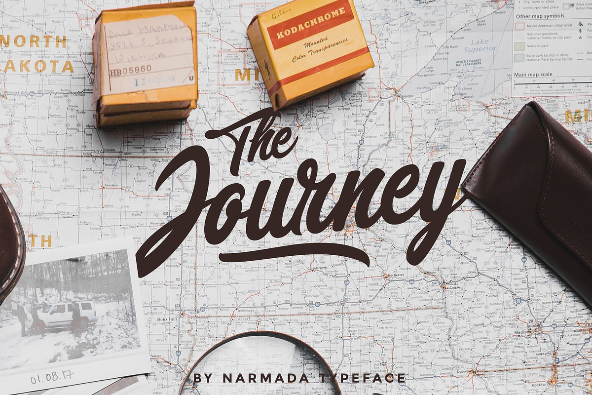 Narmada Typeface preview 3