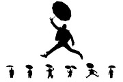 Silhouettes, a Person Illustration by tumbalipum (Thumbnail 21 of 25)