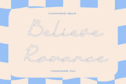 CS Shasta Dashed, a Script Font by Craft Supply Co. (Thumbnail 2 of 8)