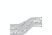52 Smart Data Analytics Icons, an Outline Icon by adenpinkstore (Thumbnail 2 of 16)