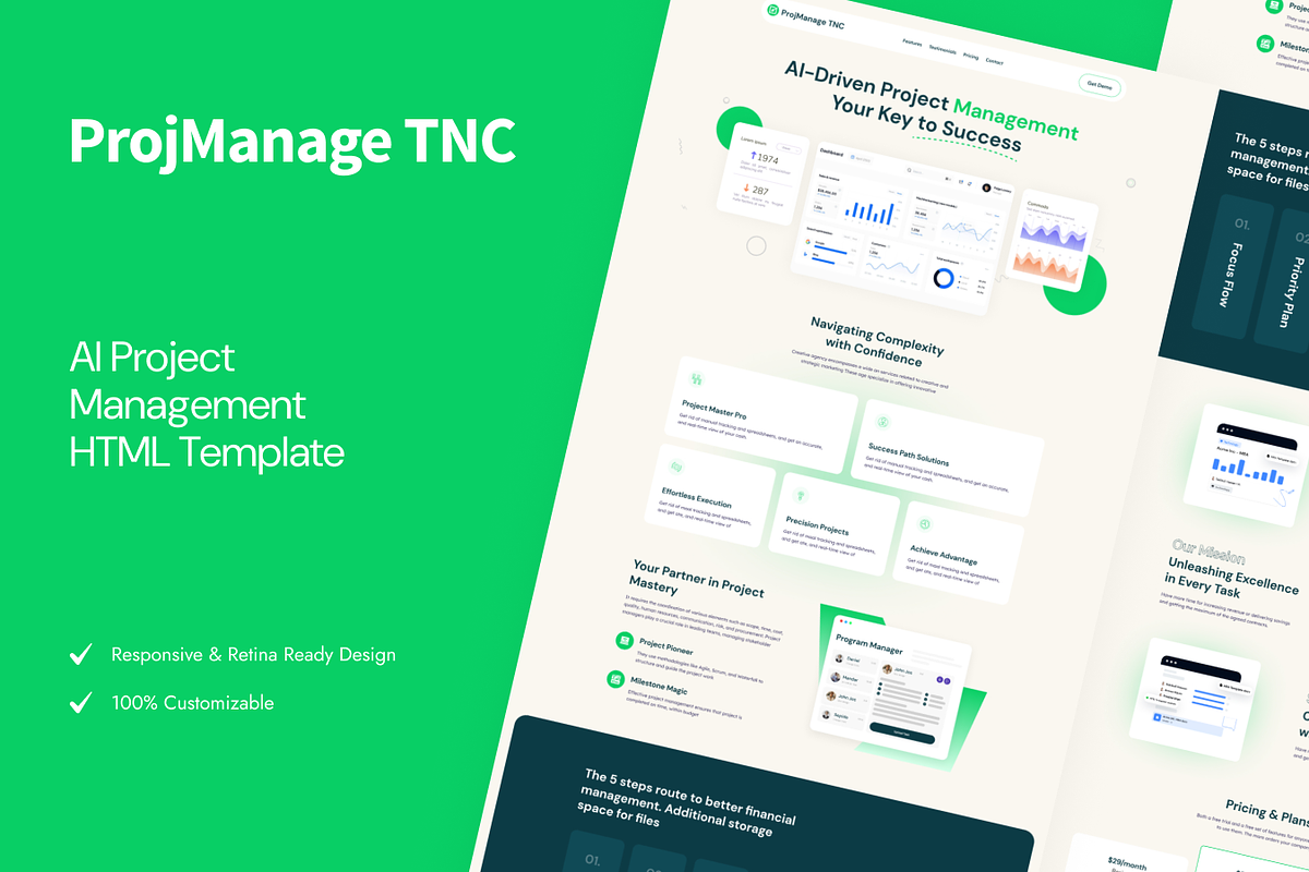 ProjManage, Project Management Website