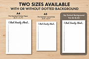 Mental Health Trackers Bundle, a Stationery Template by DreamyOverlay (Thumbnail 3 of 8)