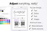 Editable Social Media Sign Template, a Graphic by MondaySpark (Thumbnail 7 of 9)