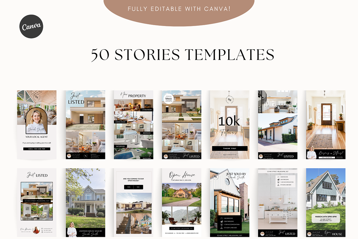 Real Estate Social Media Templates, a Social Media Template by Gebers Marketing & Design (Photo 7 of 10)