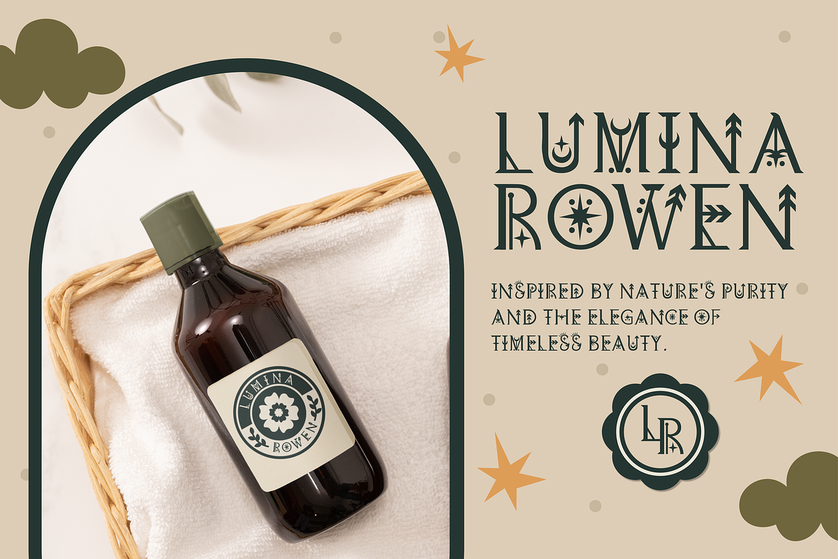Rowena | Display Bohemian Font, a Serif Font by Hole Hope Design (Photo 5 of 7)