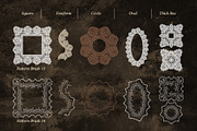 Vintage seamless Lace brushes set, a Brush Add-On by Garden in frame (Thumbnail 11 of 13)