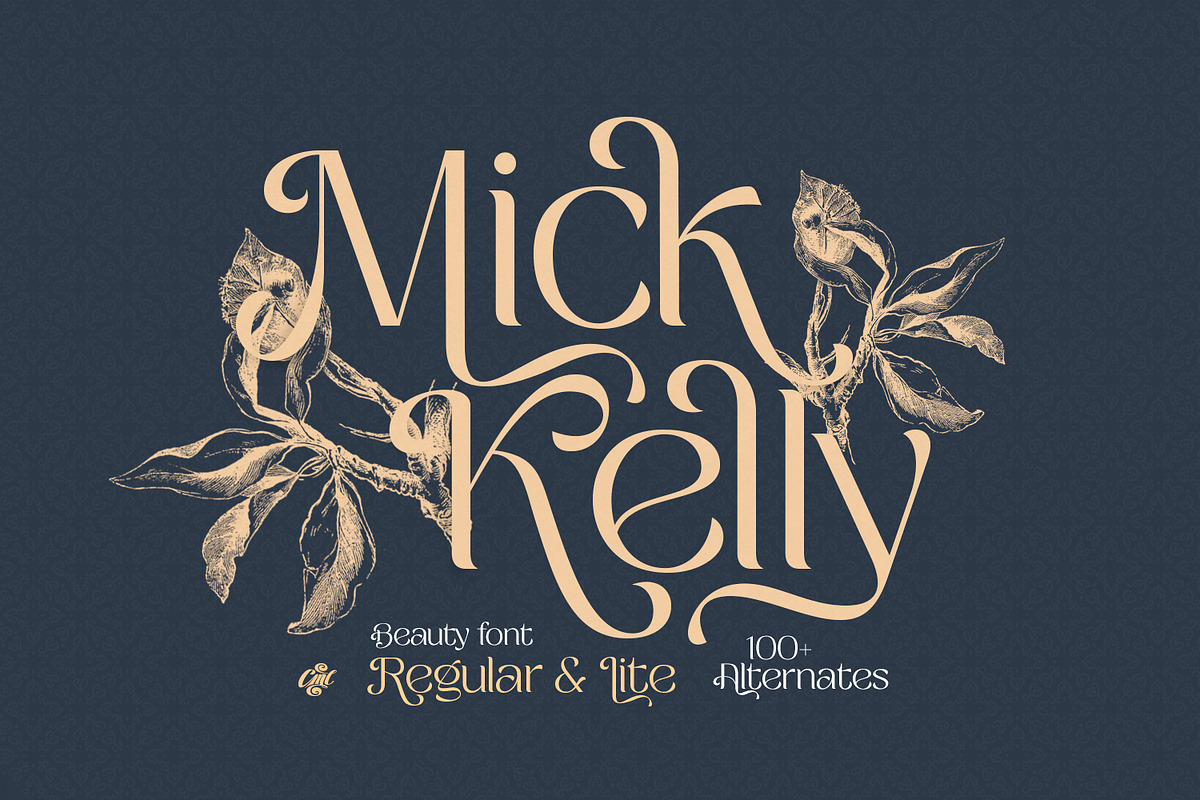 Mick Kelly - Beauty font, a Font by creativemedialab (Photo 13 of 13)
