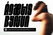 Moller Condensed, a Sans Serif Font by Fortunes Co (Thumbnail 8 of 9)