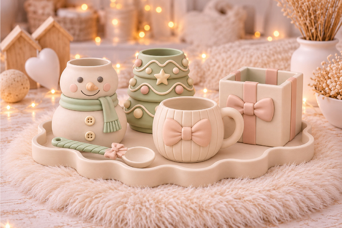 Christmas Decor Set 3D STL, a Furniture 3D Model by Layerology (Photo 4 of 4)