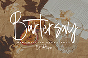 Bartersay - Signature Brush, a Handwritten Font by tebaltipislab (Thumbnail 1 of 9)